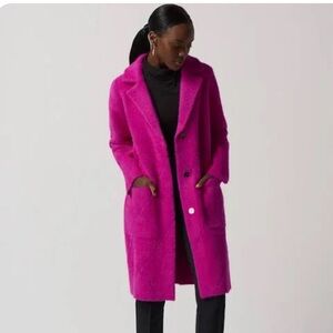 Joseph Ribkoff Hot Pink Coat